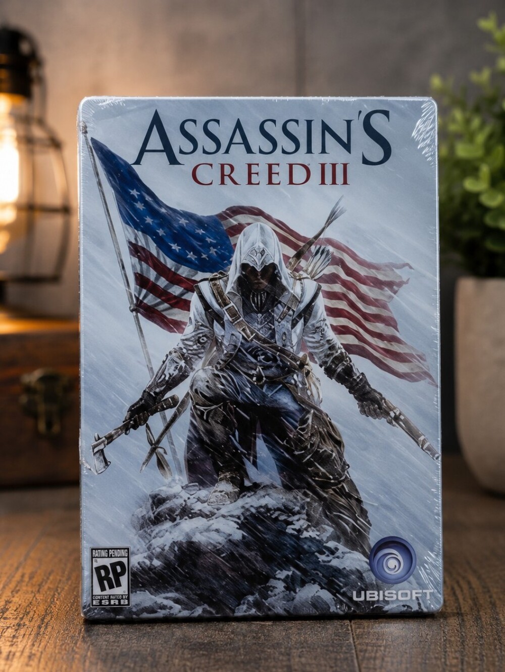 Assassin's Creed III SteelBook Case Xbox 360 Pre-Order Edition Factory Sealed